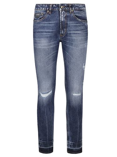 Dorcon 5 Pocket Skynny Narrow Dundee Jeans - Versace Jeans Couture - Modalova