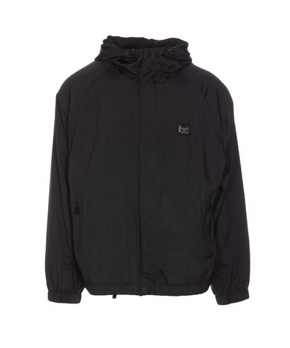 Dolce & Gabbana Nylon Logo Jacket - Dolce & Gabbana - Modalova