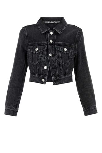 Alexander Wang Grey Denim Jacket - Alexander Wang - Modalova