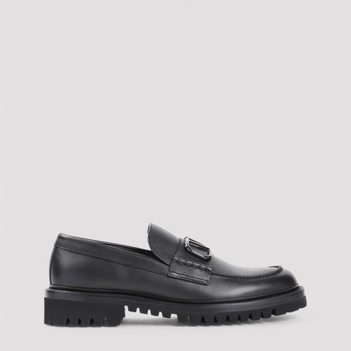 Calf Leather Loafers - Valentino Garavani - Modalova