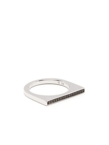 Sleek Ring Top Black Spinel - Tom Wood - Modalova