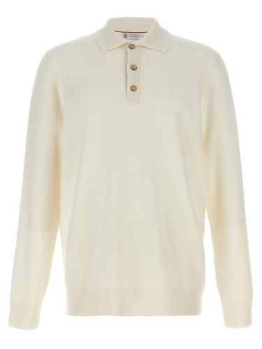 Polo Cashmere Sweater - Brunello Cucinelli - Modalova