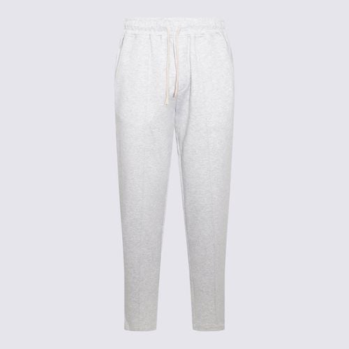 Eleventy Grey Cotton Pants - Eleventy - Modalova