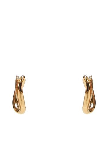 Jil Sander Hammered Hoop Earrings - Jil Sander - Modalova