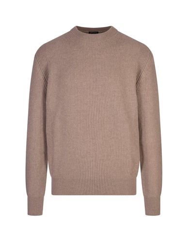 Long Sleeved Crewneck Knitted Jumper - Zegna - Modalova