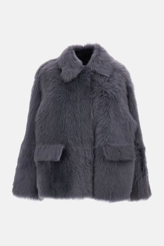 Reversible Shearling Boxy Jacket - Desa 1972 - Modalova