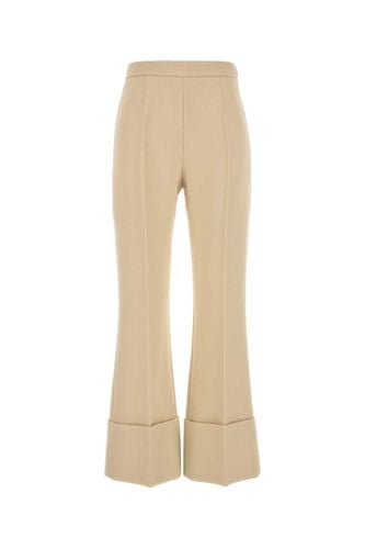 Valentino Garavani Cream Wool Pant - Valentino Garavani - Modalova