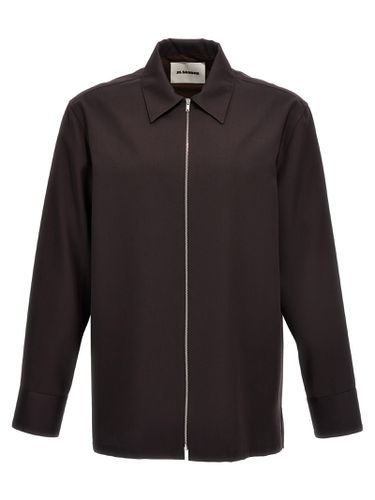 Jil Sander Wool Gabardine Overshirt - Jil Sander - Modalova