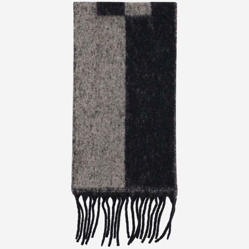 Patou Wool Blend Scarf With Logo - Patou - Modalova