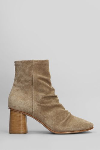 High Heels Ankle Boots In Suede - Elena Iachi - Modalova