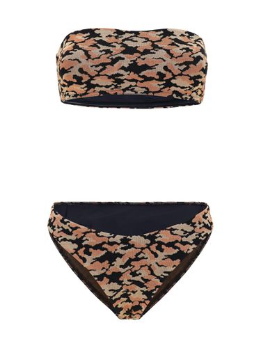 Waverly Texture Bandeau Swimsuit - Zimmermann - Modalova