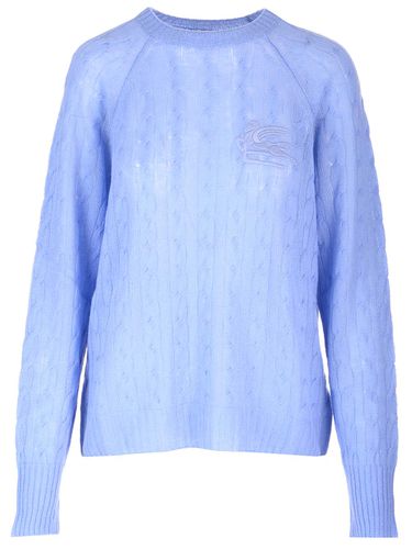 Etro Cable Knit Sweater - Etro - Modalova