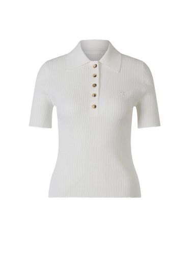 Iconic Rib Knit Polo Shirt - Courrèges - Modalova