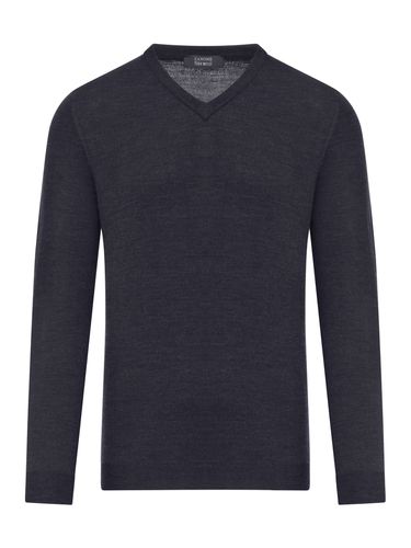 Zanone V-neck Sweater - Zanone - Modalova