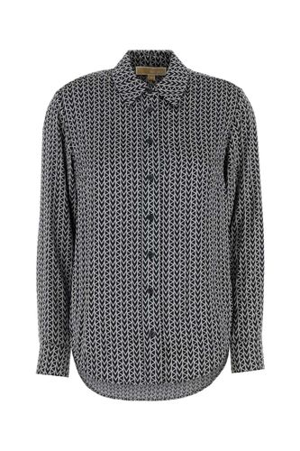 Embroidered Satin Shirt - Michael Kors - Modalova