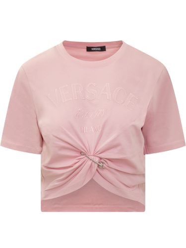 Versace Short T-shirt - Versace - Modalova