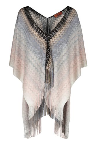 Missoni Asymmetric Wool Cape - Missoni - Modalova