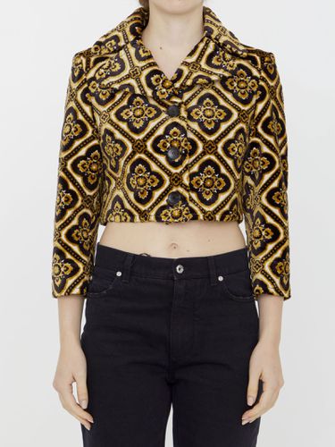 Etro Velvet Cropped Jacket - Etro - Modalova