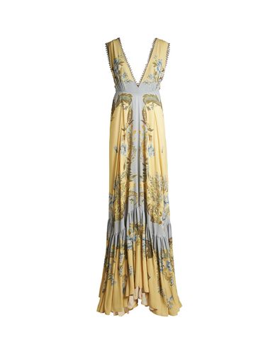 Crepe De Chine Dress With Print - Etro - Modalova