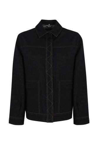 Max Mara Lepre Jacket In Dark Denim - Max Mara - Modalova