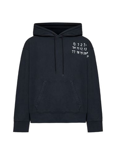 Logo Cotton Hoodie - MM6 Maison Margiela - Modalova