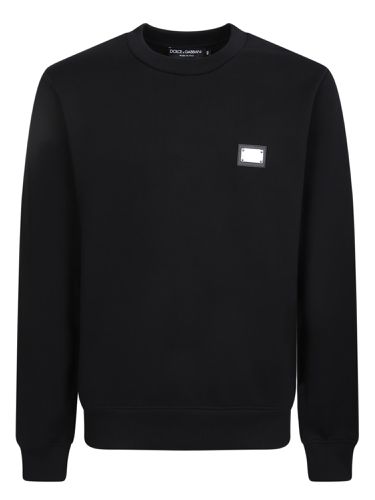 Logo Plaque Sweatshirt - Dolce & Gabbana - Modalova