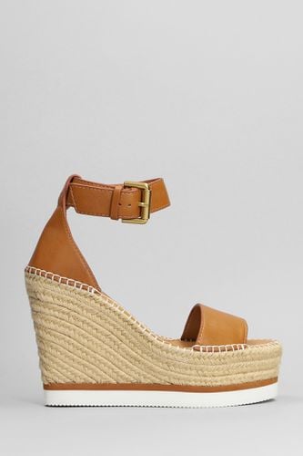 Glyn Wedges In Leather Color Leather - See by Chloé - Modalova