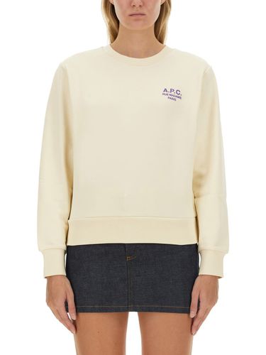 A. P.C. Sweatshirt With Logo - A.P.C. - Modalova