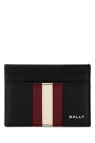 Bally Black Leather Card Holder - Bally - Modalova