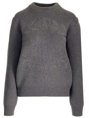 Burberry Wool And Cashmere Pullover - Burberry - Modalova