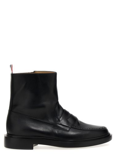 Penny Loafer Ankle Boots - Thom Browne - Modalova