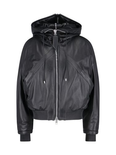 Maxi Hooded Bomber Jacket - The Attico - Modalova