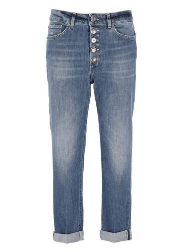 Dondup Blue High-waisted Jeans - Dondup - Modalova