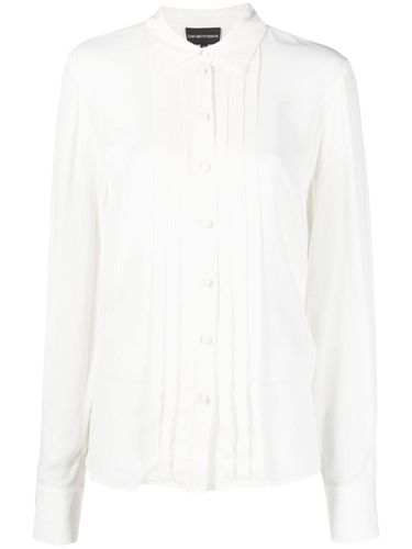 Long Sleeves Shirt With Bow - Emporio Armani - Modalova