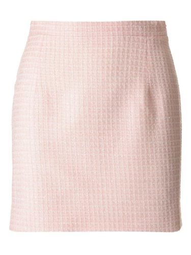 Alessandra Rich Tweed Mini Skirt - Alessandra Rich - Modalova