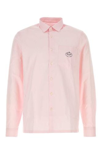 Prada Pink Poplin Shirt - Prada - Modalova