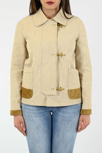 Fay 3 Hooks Unlined Jacket - Fay - Modalova