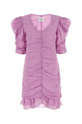 Lilac Cotton Sireny Mini Dress - Marant Étoile - Modalova