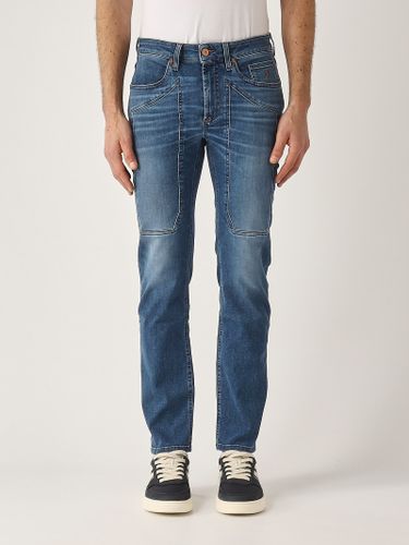 James 5 Tasche Con Toppa Skinny Fit Tri Blend Jeans - Jeckerson - Modalova