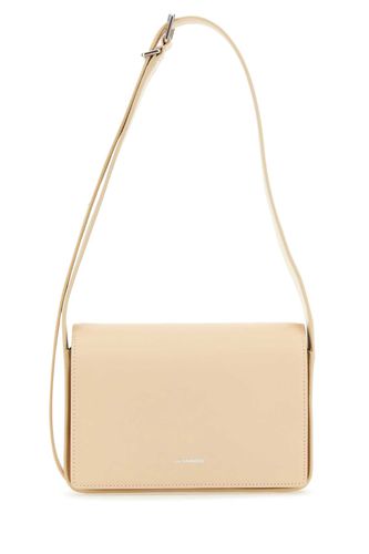 Light Pink Leather Small Sling Crossbody Bag - Jil Sander - Modalova