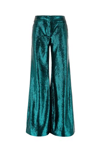 Genny Teal Green Polyester Pants - Genny - Modalova