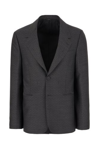 Fendi Dark Grey Wool Blazer - Fendi - Modalova