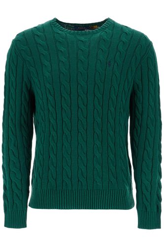 Cotton Cable Knit Pullover Sweater - Polo Ralph Lauren - Modalova