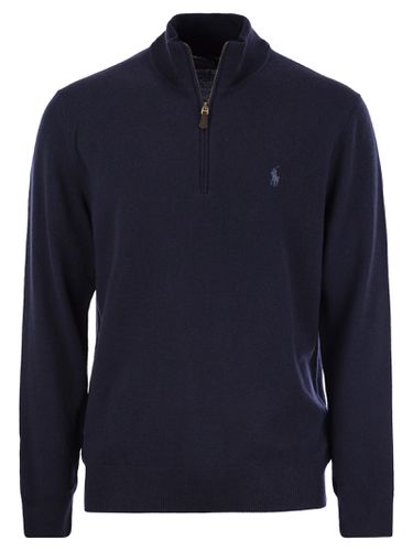 Wool Pullover With Half Zip - Polo Ralph Lauren - Modalova