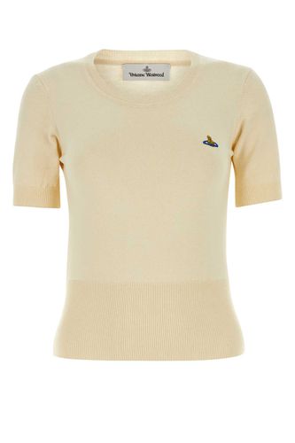 Ivory Cotton Blend Bea Sweater - Vivienne Westwood - Modalova