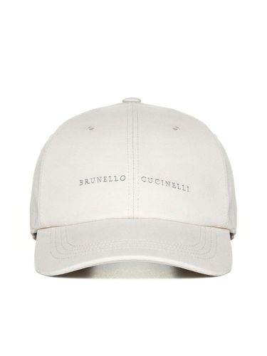 Logo Embroidered Baseball Cap - Brunello Cucinelli - Modalova