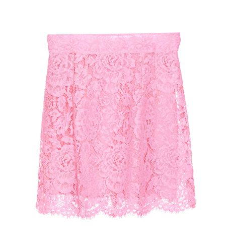 Floral Lace Miniskirt - Dolce & Gabbana - Modalova