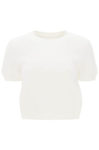 Angora Wool Short-sleeved Top - Maison Margiela - Modalova