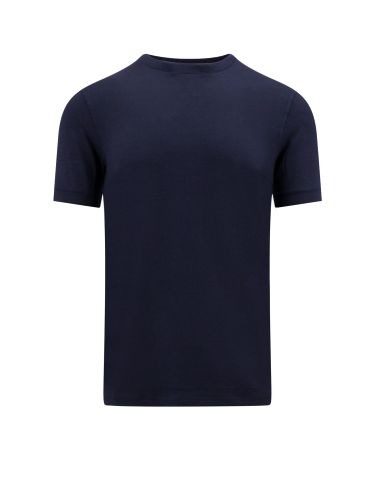 Dark Viscose T-shirt - Giorgio Armani - Modalova