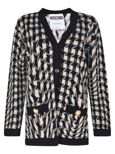 Moschino V-neck Cardigan - Moschino - Modalova